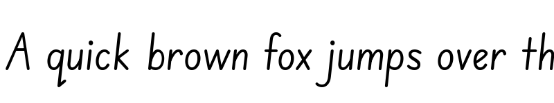 Preview of Edu SA Beginner Regular font