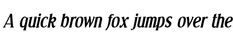 Preview of Effloresce Bold Italic font