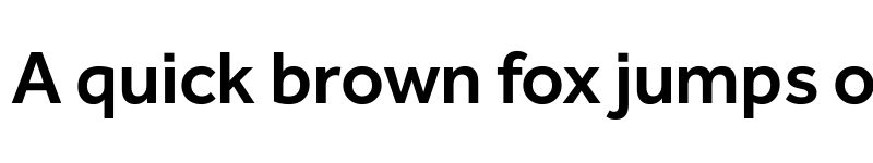 Preview of Effra CC Arbc SemiBold font