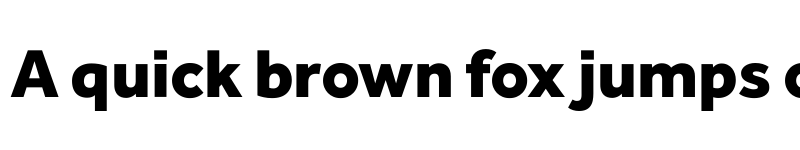 Preview of Effra Heavy Regular font