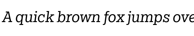 Preview of Egyptian Slate Pro Bk Italic font