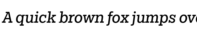 Preview of Egyptian Slate Pro Italic font