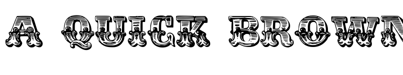 Preview of Egyptienne Zierinitialien Regular font