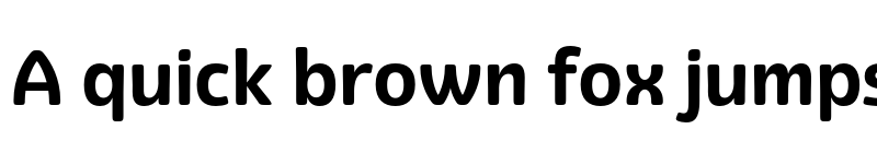 Preview of Eigerdals Bold font