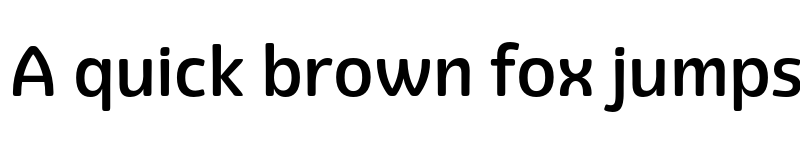 Preview of Eigerdals Medium font