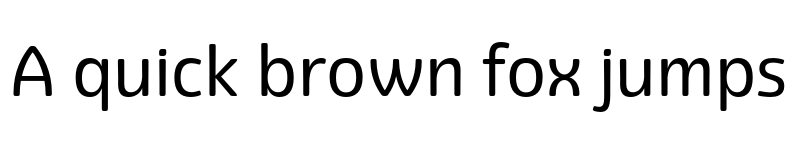 Preview of Eigerdals Regular font