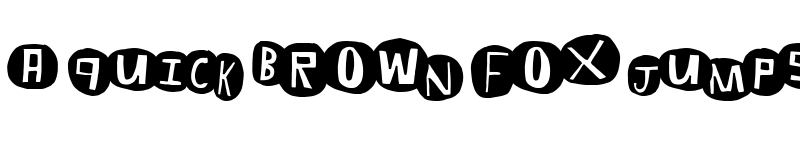 Preview of EightBaller Regular font