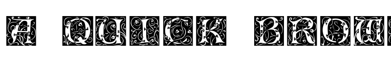 Preview of Eileen Caps Regular font