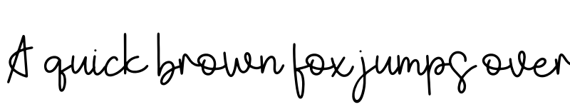 Preview of Eillayva Regular font