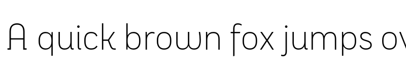 Preview of Eixample Dip ExtraLight font