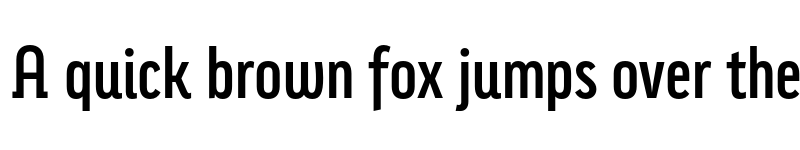 Preview of Eixample Dip Narrow Bold font
