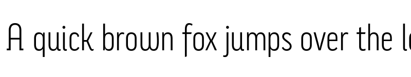 Preview of Eixample Dip Narrow Light font