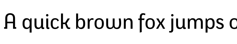 Preview of Eixample Dip Regular font