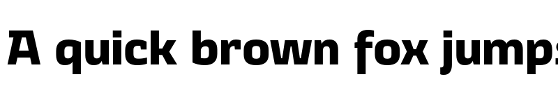 Preview of Eixample Villa ExtraBold font