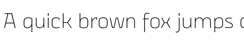 Preview of Eixample Villa Thin font