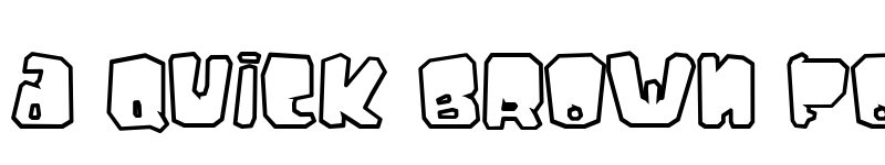 Preview of Ejaculator Regular font