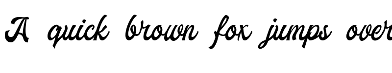 Preview of Ekshada Regular font