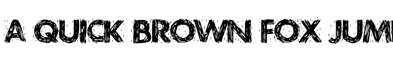 Preview of El Monstruo del Raval Regular font