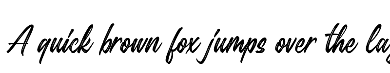 Preview of Elagond Regular font