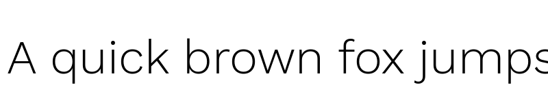 Preview of Elaine Sans Light font