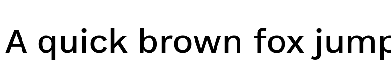 Preview of Elaine Sans Medium font