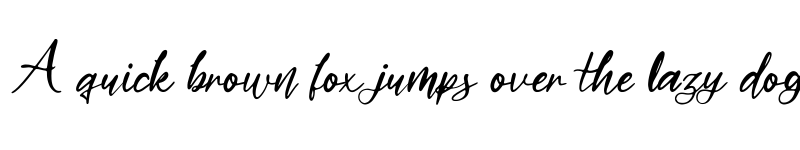 Preview of elanore Regular font