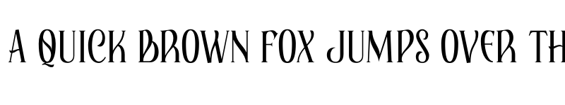 Preview of ELAPHORAS Regular font