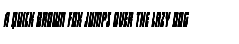 Preview of Elastic Lad Condensed Italic Regular font