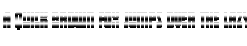 Preview of Elastic Lad Expanded Gradient Regular font