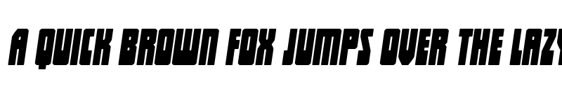 Preview of Elastic Lad Expanded Italic Regular font