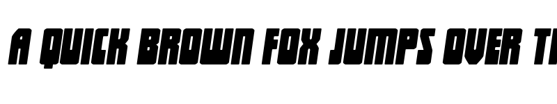 Preview of Elastic Lad Wide Italic Regular font