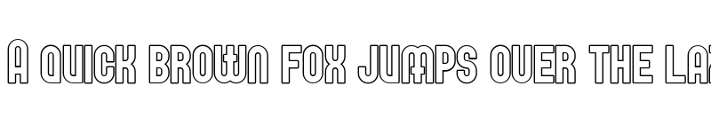 Preview of Elbaris Outline Regular font