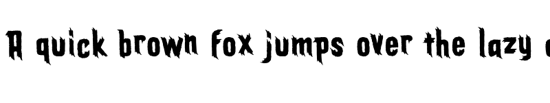 Preview of ElderGods BB Regular font