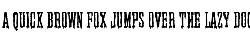 Preview of Elegant & Creepy Company Regular font