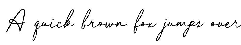 Preview of Elegant Lady Regular font