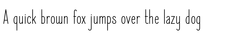 Preview of Elegant Sans Regular font