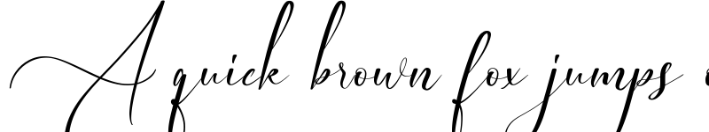 Preview of Elegant Wedding Demo Regular font