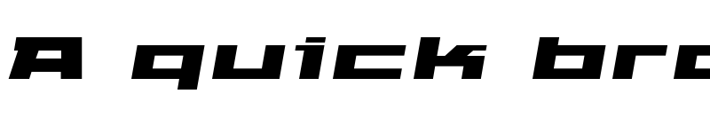 Preview of ELEPHANT A Oblique ELEPHANT A Oblique font