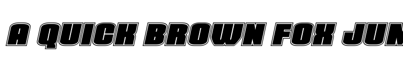 Preview of Elephant Gun Academy Italic Regular font