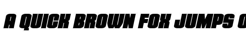 Preview of Elephant Gun Condensed Italic Regular font