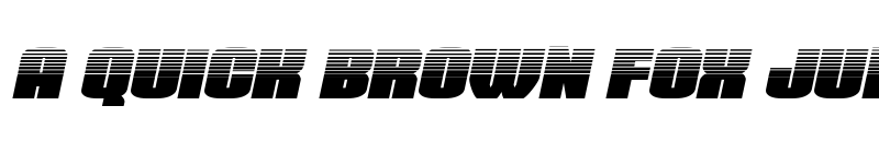 Preview of Elephant Gun Halftone Italic Regular font