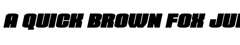 Preview of Elephant Gun Italic Regular font