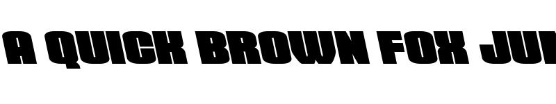 Preview of Elephant Gun Leftalic Regular font