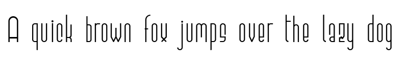 Preview of Elevant (by pelash) Regular font