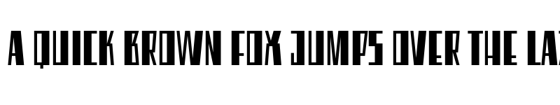 Preview of Eleventh Square Regular font