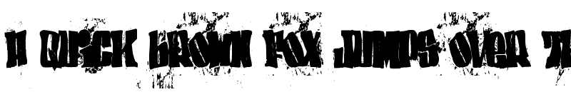 Preview of (el&font BLOCK) Regular font