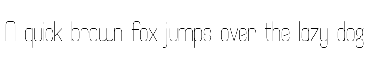 Preview of Elgethy Est Condensed Regular font