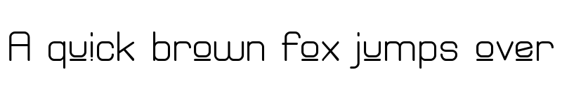 Preview of Elgethy Est Upper Bold Regular font