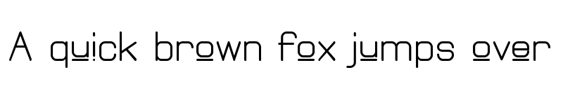 Preview of Elgethy Upper Bold Regular font