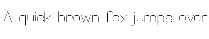 Preview of Elgethy Upper Regular font